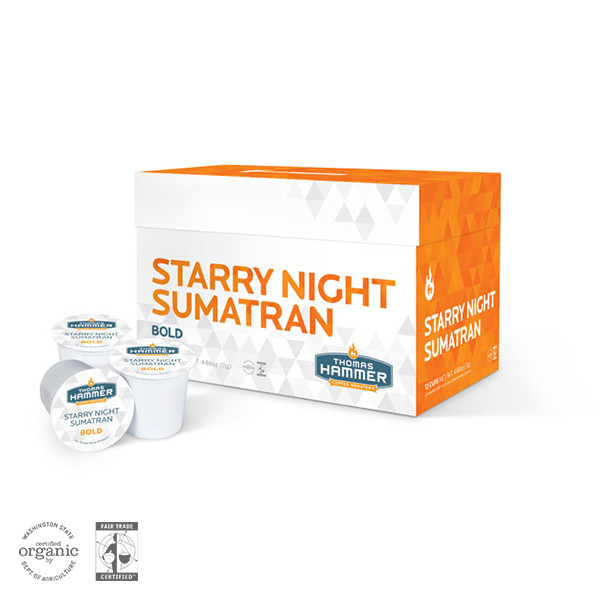 Starry Night Sumatran Single Serve K-Cups