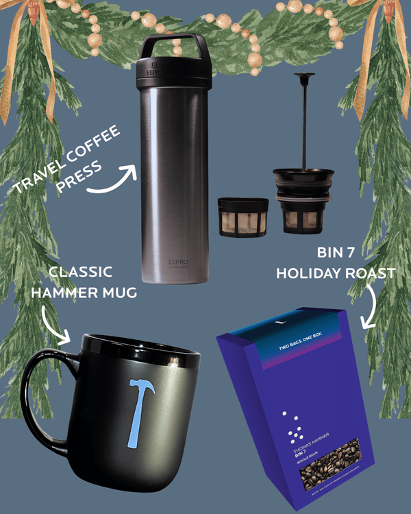 Hot Coffee Gift Bundle Travel Press