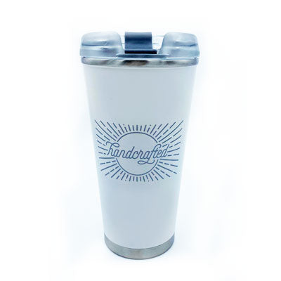 Handcrafted Logo Travel Tumbler with Straw - Thomas Hammer Coffee