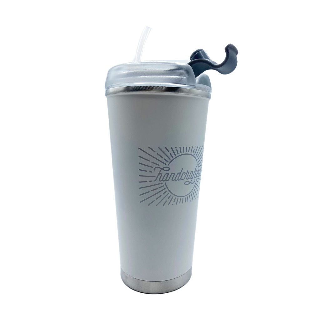 Coffee Tumbler with Straw